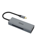 AKASA USB 3.2 Type-C čtečka karet