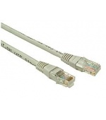 SOLARIX patch kabel CAT5E UTP PVC 0,5m šedý non-snag proof