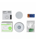 EVOLVEO PIR, chytrý WiFi bezdrátový stropní 360° PIR snímač pohybu, funguje i samostatně