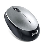 GENIUS NX-9000BT/ Bluetooth 4.0/ 1200 dpi/ bezdrátová/ dobíjecí baterie/ stříbrná