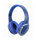 Gembird Sluchátka BTHS-01, mikrofon, Bluetooth, modrá