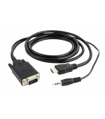 GEMBIRD Redukce HDMI to VGA + audio, 1,8m