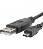PremiumCord Kabel USB, A-B mini, 8pinů, 2m Sanyo, Panasonic LUMIX