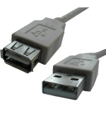 DATACOM Cable USB 2.0 3m A-A (prodloužení)