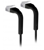 Ubiquiti U-Cable-PATCH-RJ45-BK, Ethernet Patch Kabel, 0,1m (0,22m s konektory), Cat6, černý