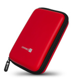CONNECT IT HardShellProtect pevné skořepinové ochranné pouzdro na 2,5" HDD, červené