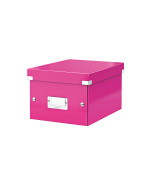 LEITZ Univerzální krabice Click&Store, velikost S (A5), růžová