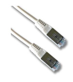 DATACOM Patch cord FTP CAT5E 0,5m bílý