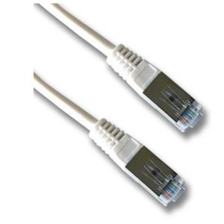 DATACOM Patch cord FTP CAT5E 0,5m bílý