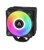 ARCTIC Freezer 36 A-RGB (Black) – Black CPU Cooler for Intel Socket LGA1700 and AMD Socket AM4, AM5,