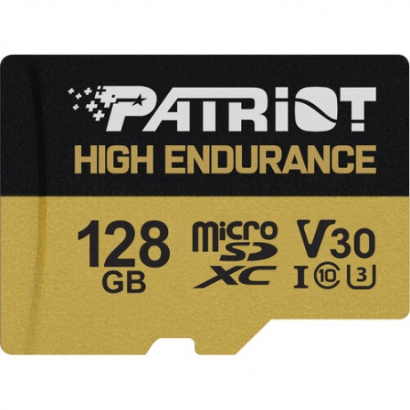 128GB microSDXC Patriot Hight Endurance V30 U3 až 95MB/s