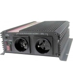 Měnič napětí Carspa CAR1KU-24 24V/230V+USB 1000W, modifikovaná sinus