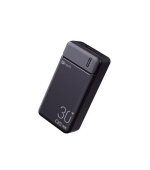Powerbanka C-tech 30000mAh, Li-Pol, 20W, USB-C/USB-A/micro USB