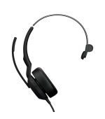 Jabra Evolve2 50/Mono/ANC/USB/Drát/BT/Bezdrát/MS/Černá