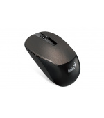 GENIUS NX-7015/Kancelářská/Optická/1 600 DPI/Bezdrátová USB/Hnědá