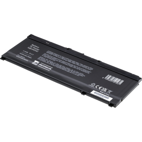 Baterie T6 Power pro HP Omen 15-ce000, Pavilion Power 15-cb000 serie, 4550mAh, 70Wh, 4cell, Li-pol