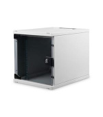 Digitus  nástěnná skříňka 254 mm (10 ") 6U 330x312x400 mm, barva šedá (RAL 7035)