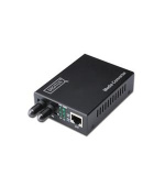 Digitus Media Converter 10/100/1000Base-T to 1000Base-SX (ST) + zdroj 0,5 KM