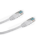 DATACOM Patch cord UTP CAT5E 5m bílý