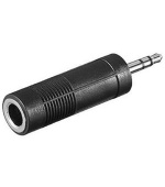 PremiumCord Adaptér 3.5mm Stereo jack - 6,3mm Stereo jack Male/Female