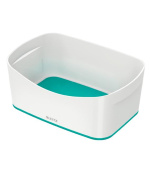 LEITZ Stolní box  MyBox, bílá/ledově modrá