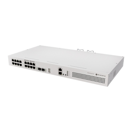 MikroTik CRS418-8P-8G-2S+RM, Cloud Router Switch