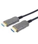 PremiumCord Ultra High Speed HDMI 2.1 optický fiber kabel 8K@60Hz,zlacené 50m