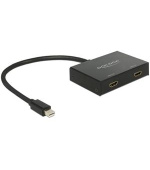 Delock Displayport 1.2 Splitter 1 x mini Displayport >2 x HDMI out 4K 87696 Delock Displayport 1.2 Splitter 1 x mini Displayport >