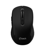 C-TECH WLM-12BK/Ergonomická/Optická/Pro praváky/1 600 DPI/USB+BT/Černá