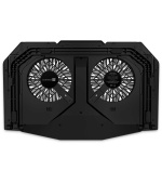 CONNECT IT NEO RGB chladicí podložka pod notebook, ČERNÁ