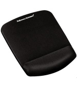 Fellowes podložka pod myš a zápěstí PlushTouch černá