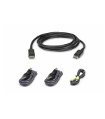 ATEN 1.8M USB DisplayPort Secure KVM Cable Kit