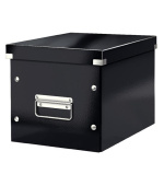 LEITZ Čtvercová krabice Click&Store, velikost M (A5), černá