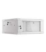 LANBERG RACKOVÁ SKŘÍŇ 19" PRO MONTÁŽ NA STĚNU 4U/600X600 (v rozloženém stavu) V2 ŠEDÁ