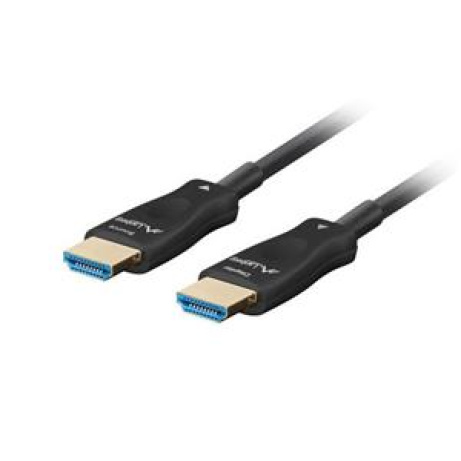 LANBERG KABEL HDMI M/M V2.1 20M OPTICKÝ ČERNÝ AOC