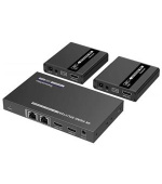 PremiumCord HDMI 1-2 splitter+extender po CAT6/6a/7, UHD 4K@30Hz až na 70m