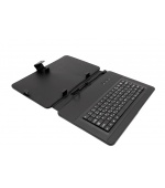 AIREN AiTab Leather Case 4 with USB Keyboard 10" BLACK (CZ/SK/DE/UK/US.. layout)