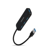 AXAGON HUE-L1A, 4x USB 3.2 Gen 1 TRAVEL hub, kabel USB-A 20cm