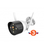 Tenda CT6 - Venkovní IP66 Wi-Fi 2K (3MP) kamera,noční LED,dvoucestné audio,microSD,detekce pohybu,CZ