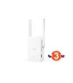 Tenda A33 - WiFi Range Extender AX3000 WiFi 6, opakovač 2976 Mb/s, 1x GLAN 1 Gb/s, WPS,2x 5dBi, WPA3