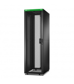 Easy Rack 600mm/42U/1000mm , with Roof, Side panel,castors,feet and 4 Brackets, No Bottom, black