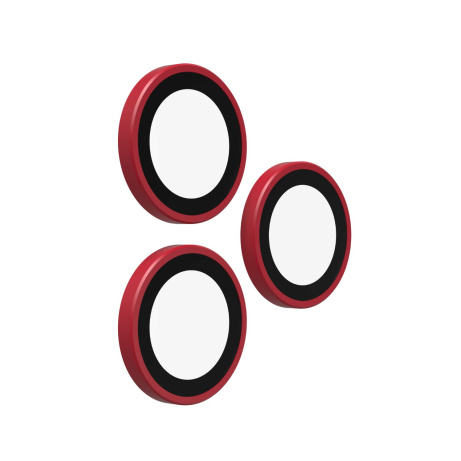 ZAGG Ochranná čočka Premium pro Apple iPhone 17 Pro/Pro Max 16 Pro/Pro Max/15 Pro/Pro Max - červená