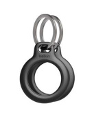 Belkin Bezpečné pouzdro na AirTag s kroužkem na klíče – černé – 2pack