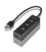 AXAGON HUE-S2B, 4x USB3.0 CHARGING hub, micro USB nap. konektor