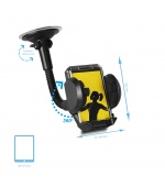 WE Univerzální držák do auta GSM/GPS ohebný přísavka