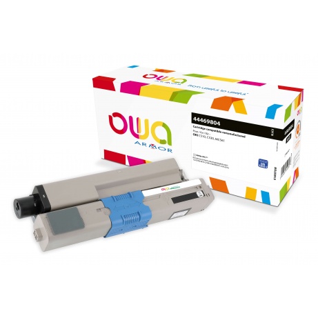 OWA Armor toner kompatibilní s OKI 44469804, 5000st, černá/black