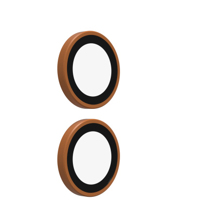 ZAGG Ochranná čočka Premium pro Apple iPhone 17/16/16+ - oranžová