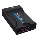 PremiumCord Převodník HDMI na SCART s napájecím zdrojem 230V