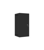 LANBERG RACKOVÁ SKŘÍŇ 10" NÁSTĚNNÁ 12U/280X310 PRO VLASTNÍ MONTÁŽ S KOVOVÝMI DVEŘMI ČERNÁ  (PLOCHÉ BALENÍ)