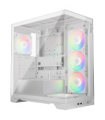 ADATA XPG INVADER X/Midi Tower/Transpar./Bílá